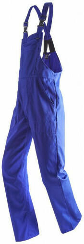 Herren-Arbeits-Latzhose royalblau Größe 56