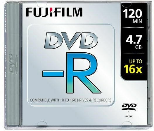 FUJI DVD-R 4,7 GB Jewel Case 1 Stück