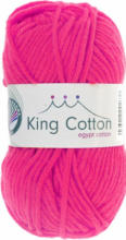 PAGRO DISKONT GRÜNDL Wolle ”King Cotton” 50g pink