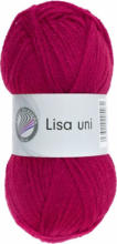 PAGRO DISKONT GRÜNDL Wolle ”Lisa Uni” 50g pink