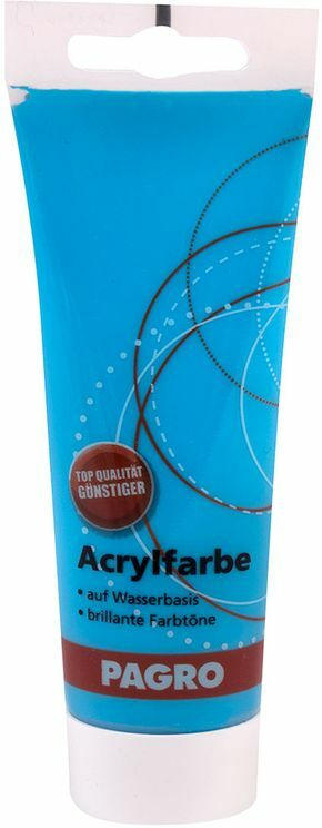 PAGRO Acryl-Farbe 100 ml cyan