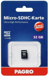 PAGRO Micro-SDHC Speicherkarte 32 GB
