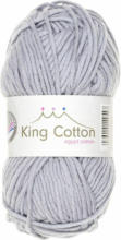 PAGRO DISKONT GRÜNDL Wolle ”King Cotton” 50g hellgrau