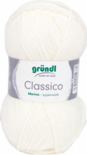 PAGRO DISKONT GRÜNDL Wolle ”Classico” 50g weiß