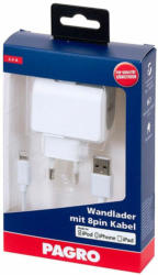 PAGRO Wandlader mit Lightning 8pin Kabel