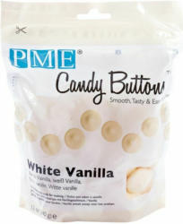 PME Candy Buttons 340 g strahlend weiß