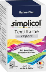 SIMPLICOL Textilfarbe ”Expert” 150g marineblau