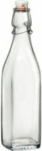 PAGRO DISKONT BORMIOLI ROCCO Glasflasche ”Swing” mit Bügelverschluss 4-Kant 500 ml