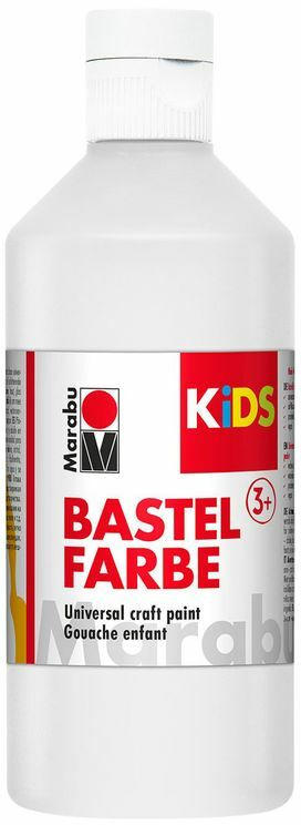 MARABU Kids Bastelfarbe 500 ml weiß