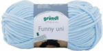 PAGRO DISKONT GRÜNDL Wolle ”Funny Uni” 100g pastellblau