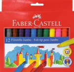 PAGRO DISKONT FABER-CASTELL Fasermaler ”Jumbo” 12 Stück mehrere Farben