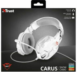 Trust GXT 322W CARUS Gaming Headset white camouflage