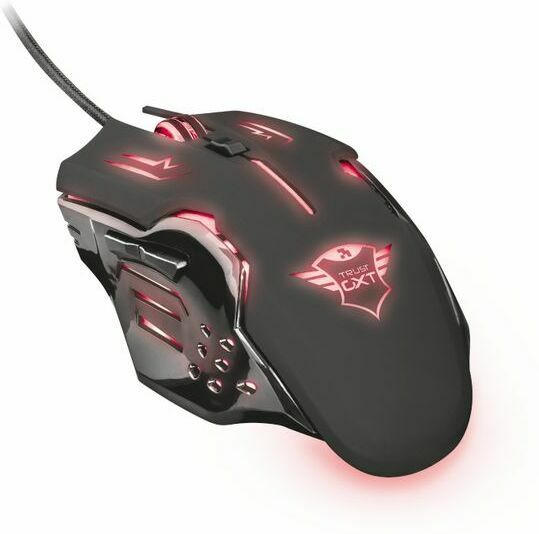 Trust GXT 108 RAVA Illuminated Gaming Mouse