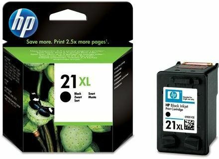 HP Ink Nr.21XL black 12ml