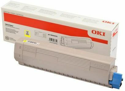 OKI Toner C833N|DN yell. 10K