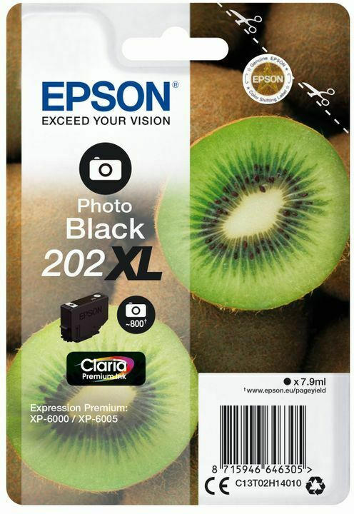 Epson Clara Premium Ink Nr.202XL photo black