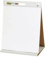 PAGRO DISKONT POST-IT Tisch-Flipchart ”Super Sticky” glatt 20 Blatt weiß