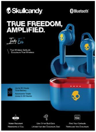 Skullcandy INDY EVO TRUE WIRELESS IN-EAR 92 BLUE