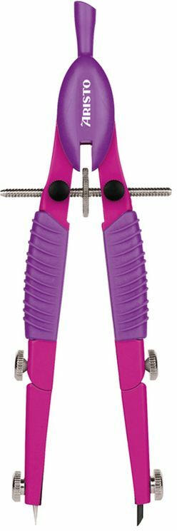 ARISTO Schnelleverstellzirkel ”TopLine” pink/violett