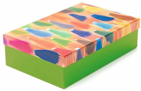 Bastelbox ”Stifte” 32,5 x 21,5 x 9 cm bunt