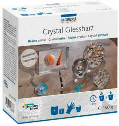 GLOREX Crystal-Giessharz 150g inkl. Zubehör