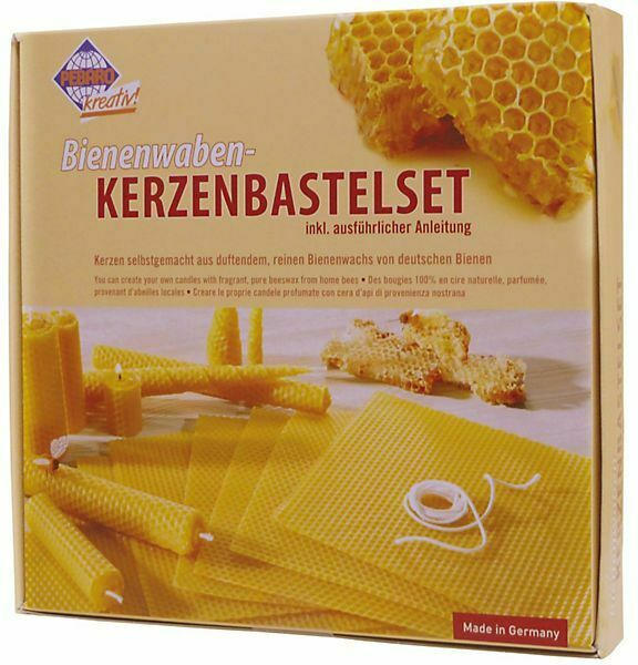 PEBARO Bienenwaben-Kerzenbastelset