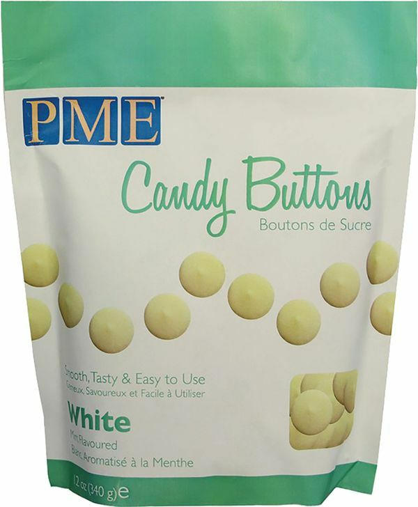 PME Candy Buttons 340 g weiss