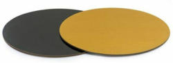 Tortenunterlage Ø 28 cm 2 Stück schwarz/gold