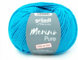 GRÜNDL Wolle "Merino Pure" 50g türkis