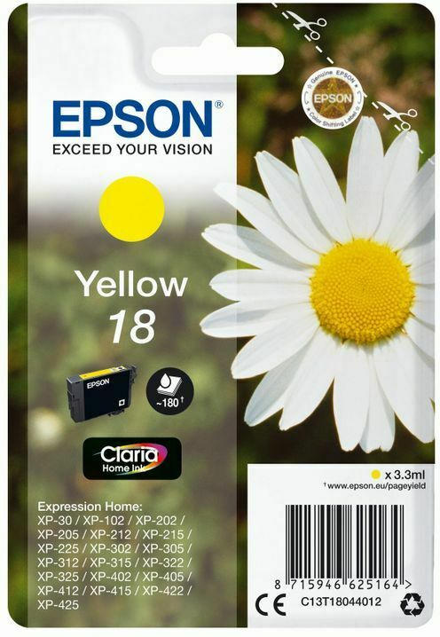 Epson Claria Home Ink Nr.18 yell.