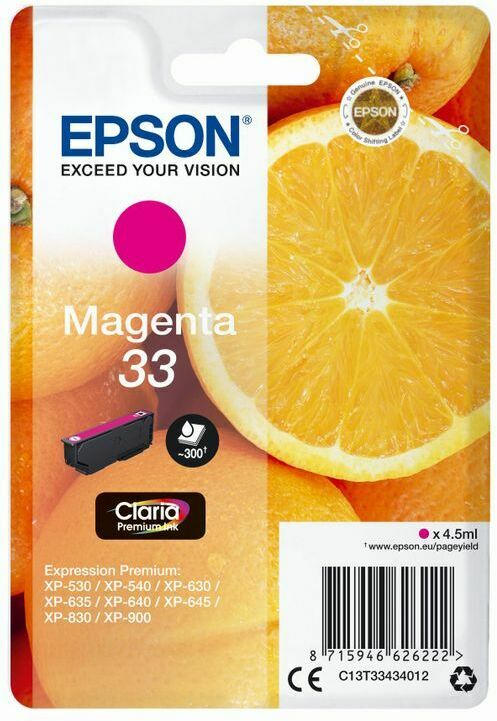 Epson Claria Premium Ink Nr.33 mag.