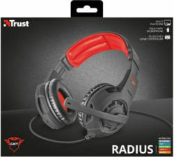 TRUST Gaming Headset "GXT 310 Radius" schwarz/rot