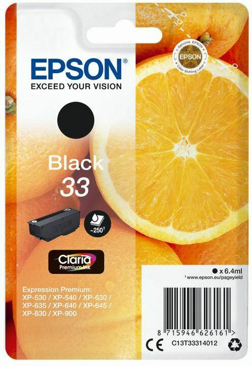 Epson Claria Premium Ink Nr.33 black