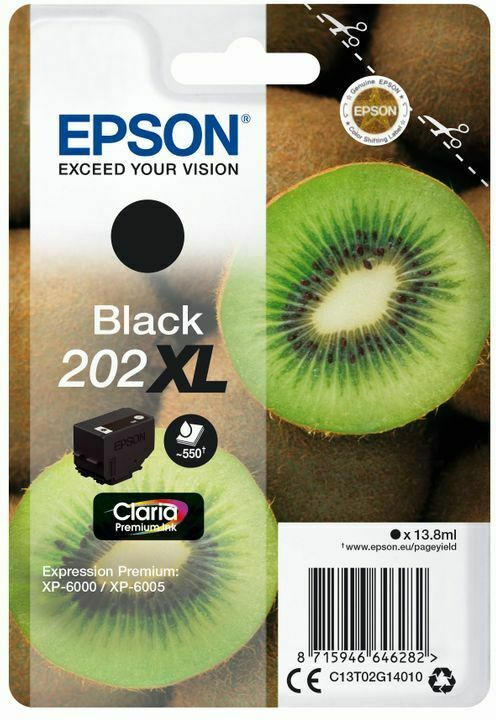 Epson Clara Premium Ink Nr.202XL black