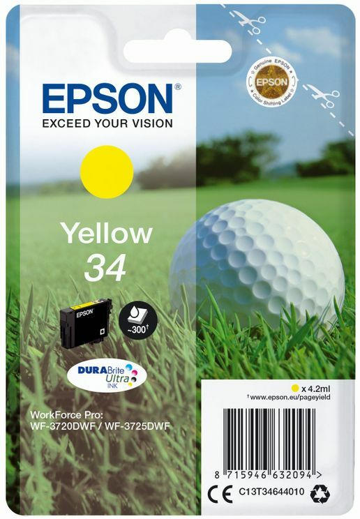 Epson DuraBrite Ultra Ink Nr.34 yell.