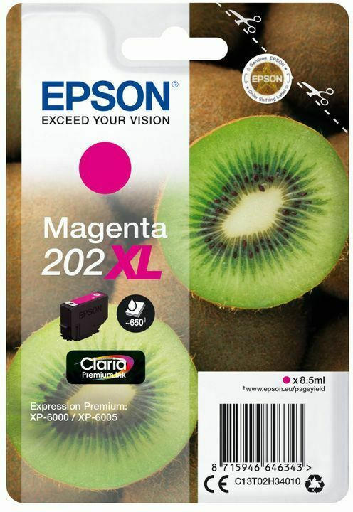 Epson Clara Premium Ink Nr.202XL mag.