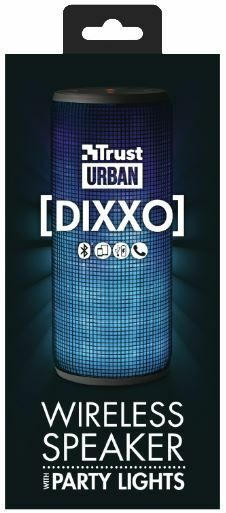 Trust Urban Revolt DIXXO Bluetooth Wireless Speaker grey