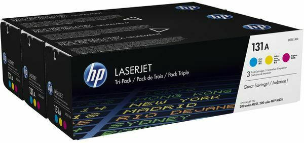 HP LJ Cartridge Nr.131A Tri-pack 1,8K