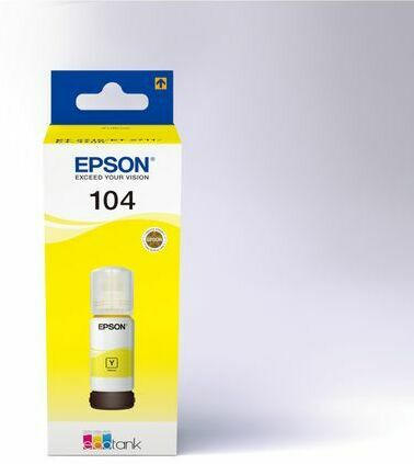 Epson EcoTank Ink bottle Nr.104 yell.