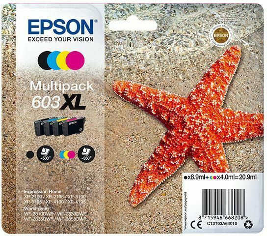 Epson Multipack Ink Nr.603XL T03A6 1x4