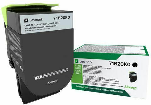 Lexmark SMB Cartridge Return CS|CX 317|417|517 black 3K