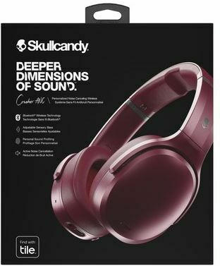 Skullcandy CRUSHER WIRELESS OVER-EAR W|ANC MOAB|RED|BLACK