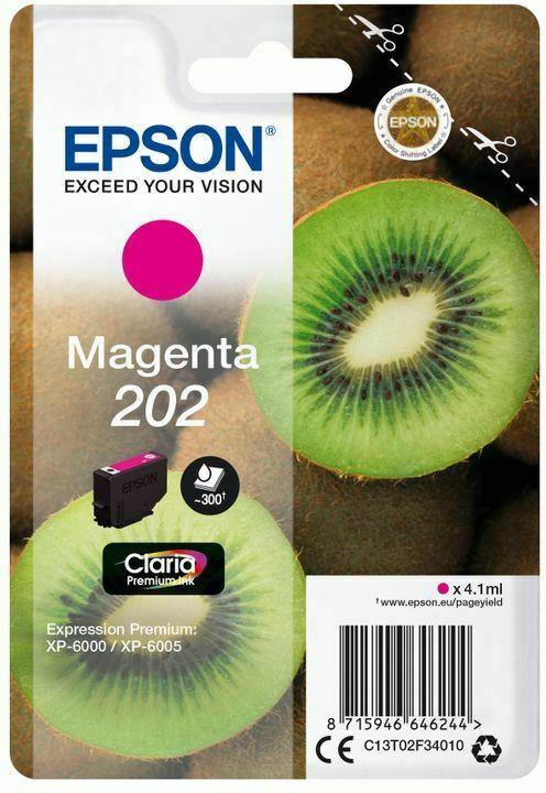 Epson Clara Premium Ink Nr.202 mag.