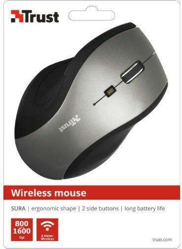 Trust SURA Wireless Mouse black|grey