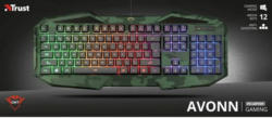 Trust GXT 830RW-C AVONN Keyboard camo green