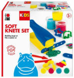 PAGRO DISKONT MARABU Kids Soft Knete Set 4 x 150 g inkl. Zubehör