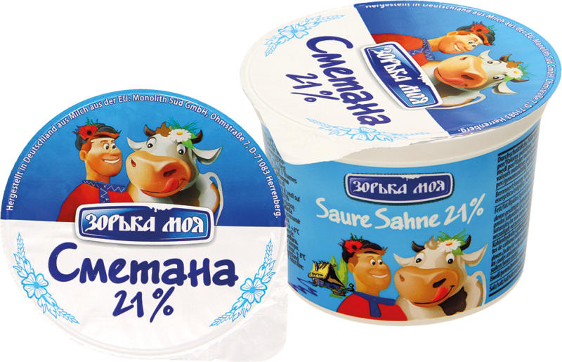 Saure Sahne 21% Fett, cremig