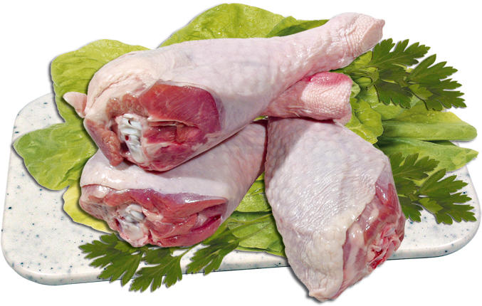 Putenunterkeule frisch