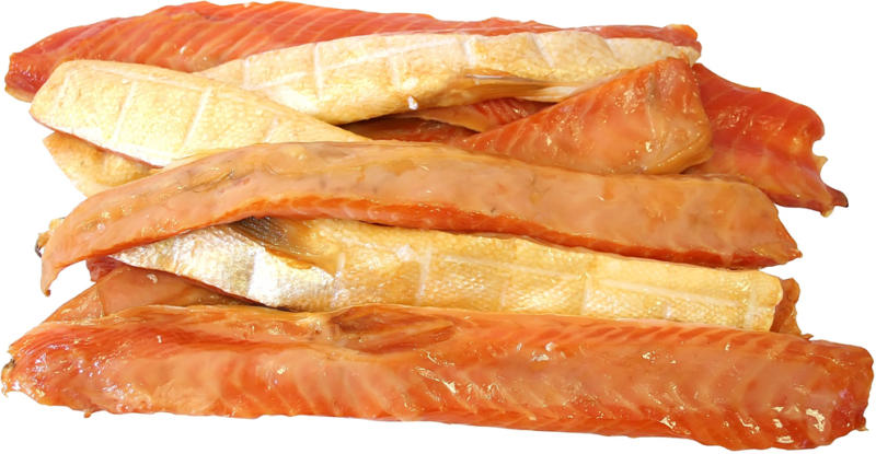 Lachsbauchstreifen (Salmo salar), kaltgeräuchert /lose
