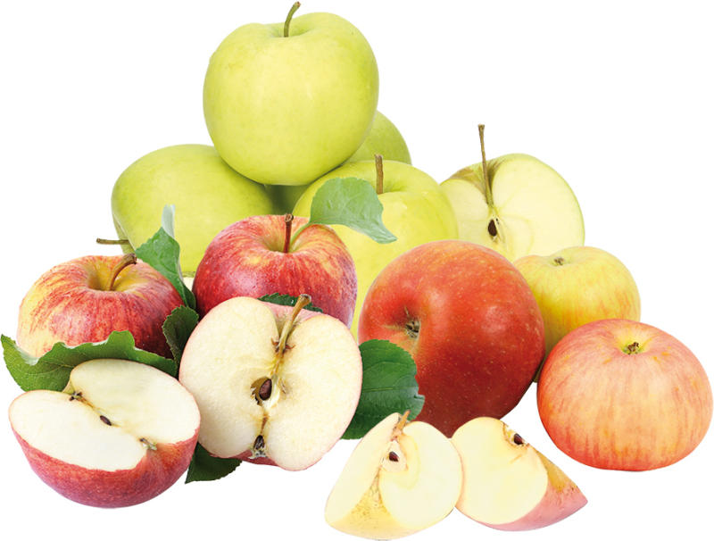 Äpfel verschiedene Sorten